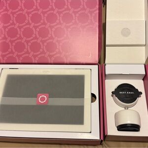 Pink and White PopSocket with Black Accents